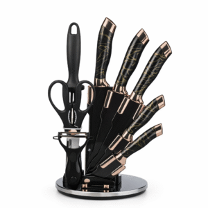 مجموعة سكاكين مع مبراة (7 قطع)