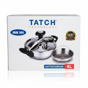 Gemini_Generated_Image_6kw5ib6kw5ib6kw5 COCOTTE INOX304 6L INTERIEUR GRANIT طنجرة ضغط من الجرانيت