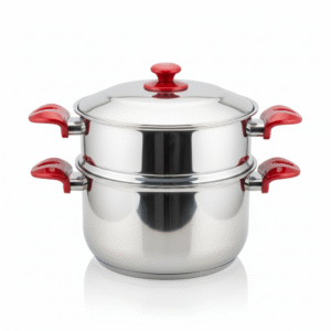 Gemini_Generated_Image_quay9nquay9nquay COUSCOUSSIER 26CM /10L BAKELITE ROUGE BRITANY كسكاس + طنجرة