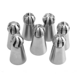 مجموعة تزيين الكيك (7 قطع)