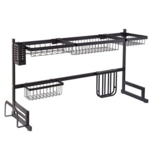 رف-الأواني-430x430 رف تجفيف وتنظيم الأواني من الفولاذ المقاوم للصدأ