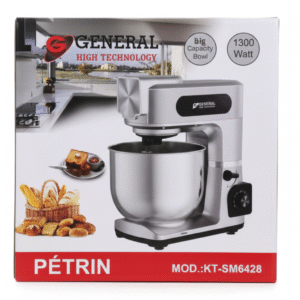 شواء (3) PETRIN EN INOX 7L HIGH TECHNOLOGY GENERALالعجانة الكهربائية ( 6,5 لتر)