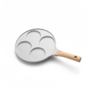 CREPIERE 4PCS EN GRANITE 26CM BLANC BEIGE ELITE مقلات غير لاصقة للحلويات