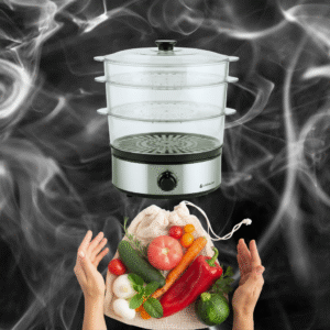 CUISEUR VAPEUR ELECTRIQUEآلة تبخير الخضر